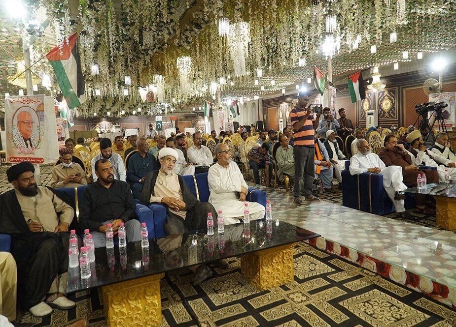 حمایت پاکستان از فلسطین در همایش یاد شهدای آزادی فلسطین
