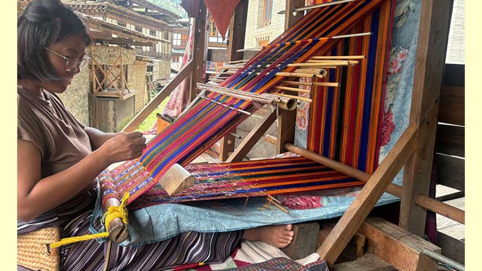 Youth migration threatens local Bhutanese region’s Kishuthara weaving tradition