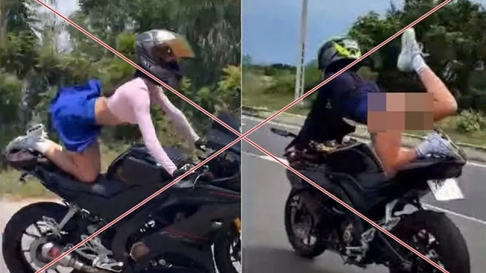 Russian woman deported after performing dangerous motorcycle stunts in Vietnam’s Khanh Hoa