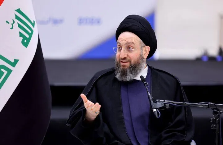 قدردانی عمار حکیم از تلاش بغداد برای ازسرگیری پروازهای ایران به نجف