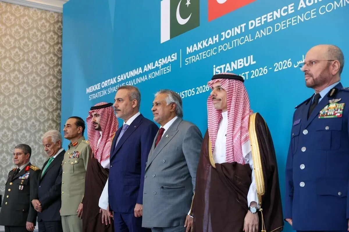 پاکستان، عربستان و ترکیه در ریاض؛ تصمیم مهم درباره پیمان دفاعی سه‌جانبه