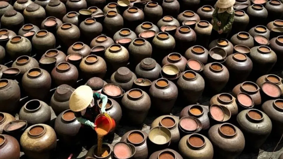 Vietnam’s traditional Uc Ky soybean paste makes a unique, delicious gift