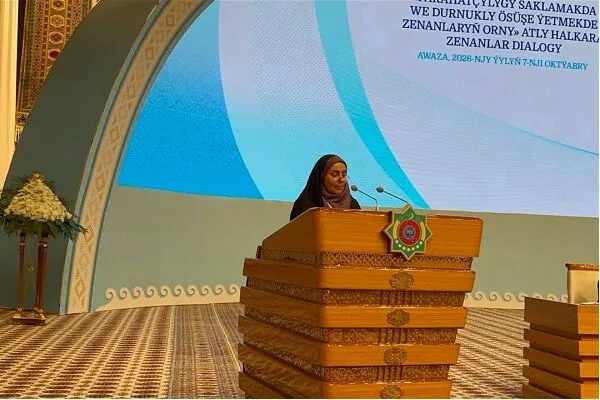 توسعه پایدار کشورها باید همراه با مشارکت فعال بانوان در اجتماع باشد/ در تاریخ و فرهنگ ایران، زن رکن مهم تمدن بوده است/ زنان ایرانی پس از جنگ دوشادوش مردان، گام در مسیر بازسازی نهادند