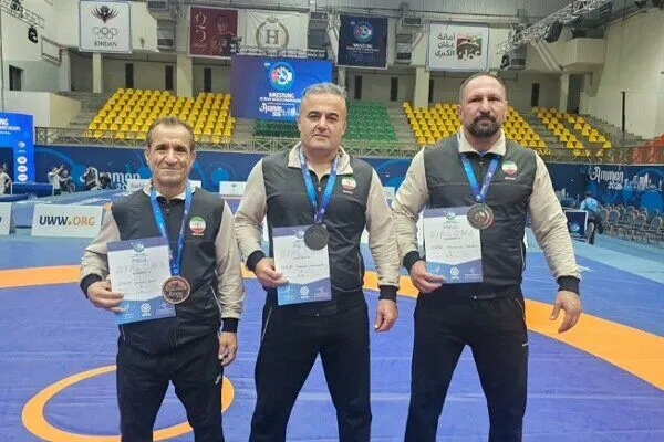 کشتی فرنگی پیشکسوتان ایران در جهان؛ 3 مدال دیگر برای ملی‌پوشان