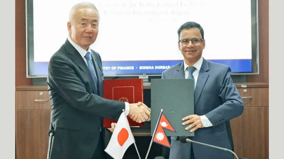 Japan provides US$17.97 million grant to modernise Nepal’s Tribhuvan International Airport air traffic control