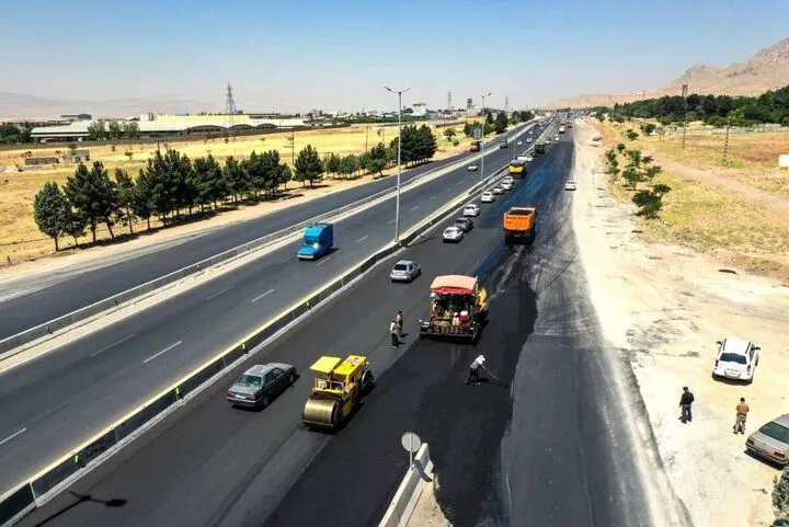 پیشرفت 56 درصدی پروژههای بهسازی کریدور تهران - خسروی