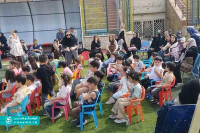 عکس؛ برنامه ی فردا از آنِ ماست به همت منطقه 18