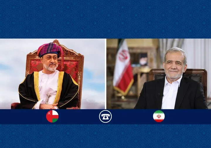 تأکید رئیس‌جمهوری ایران و سلطان عمان بر اهمیت تداوم رایزنی‌های دیپلماتیک