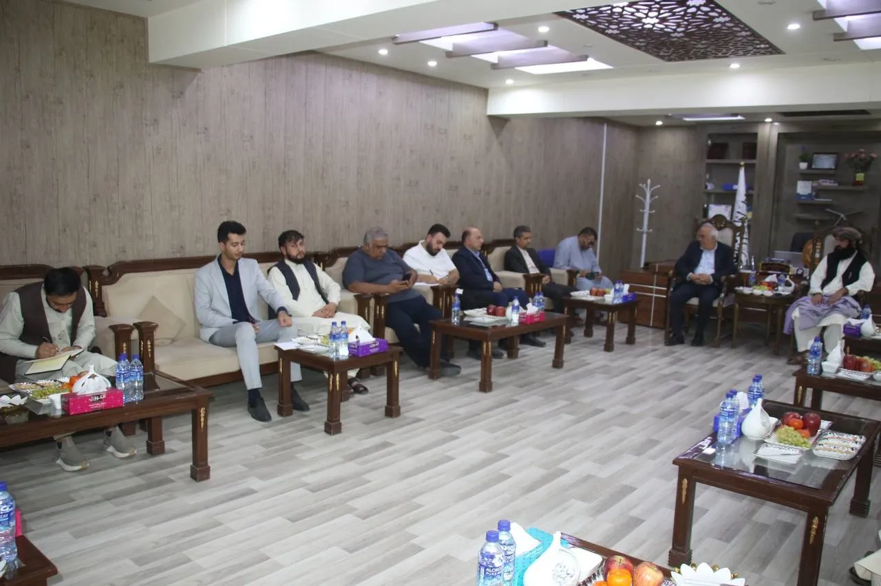 حضور اعضای اتاق بازرگانی ایران و افغانستان در ننگرهار