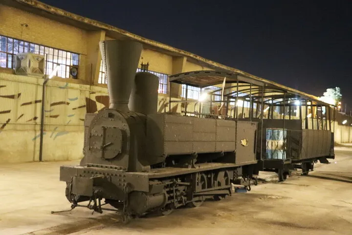 بازگشت ماشین دودی 138 ساله به شهر ری