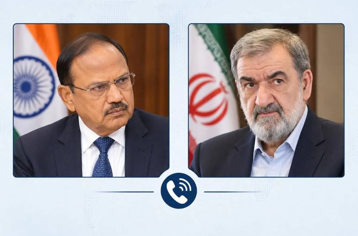 رایزنی محسن رضایی با مشاور امنیت ملی هند درباره تحولات منطقه