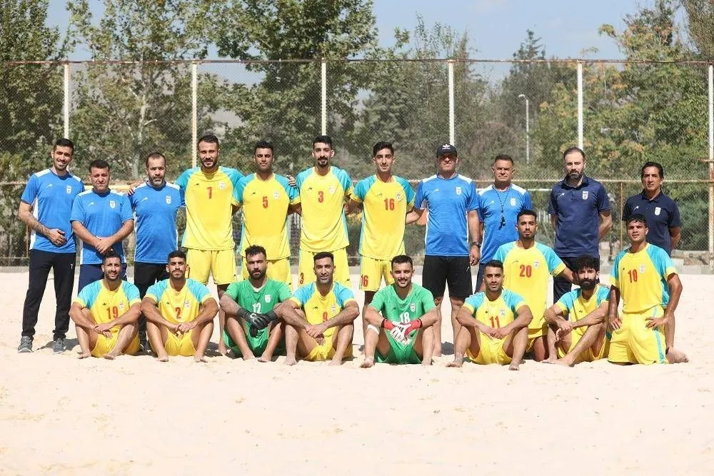 سفر تیم ملی فوتبال ساحلی ایران به بلاروس