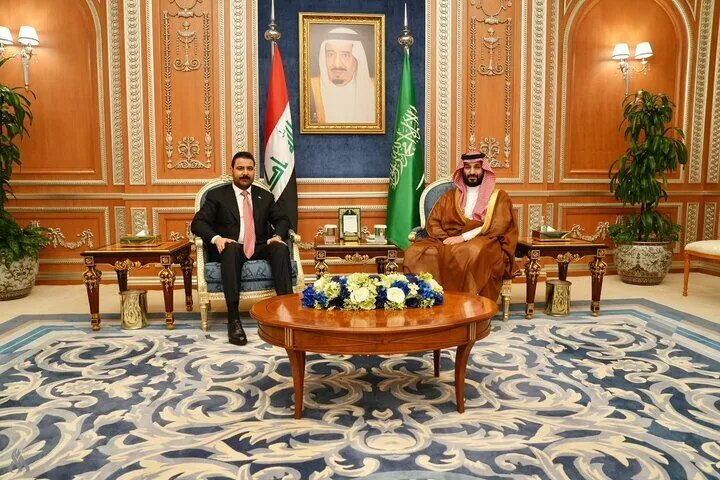 توافق امنیتی ریاض و بغداد؛ رایزنی نخست‌وزیر عراق و محمد بن‌سلمان درباره ثبات منطقه