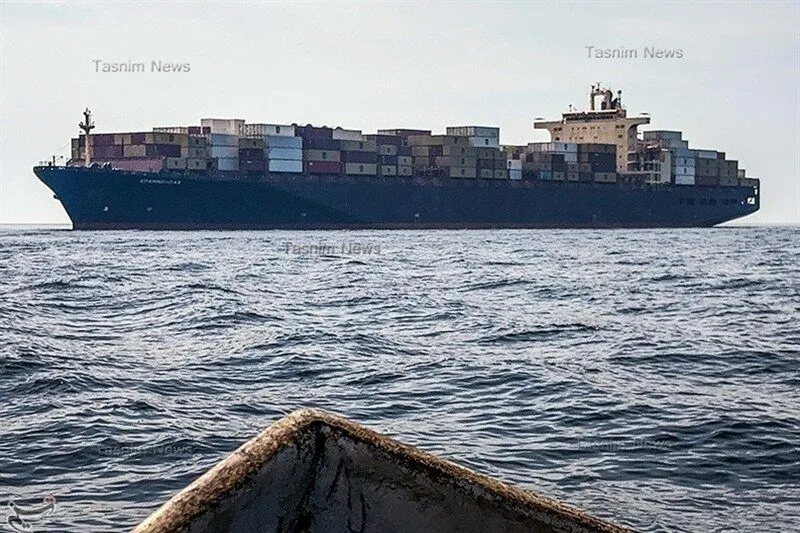 آتش‌سوزی یک نفتکش متخلف دیگر در شرق تنگه هرمز