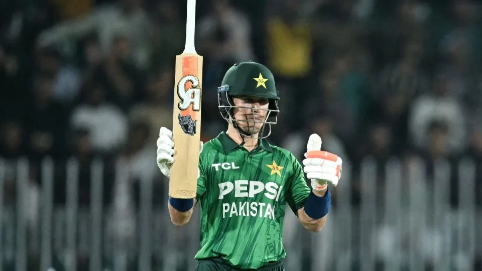Pakistani cricketer Maaz Sadaqat’s journey from Peshawar’s streets to international T20 spotlight