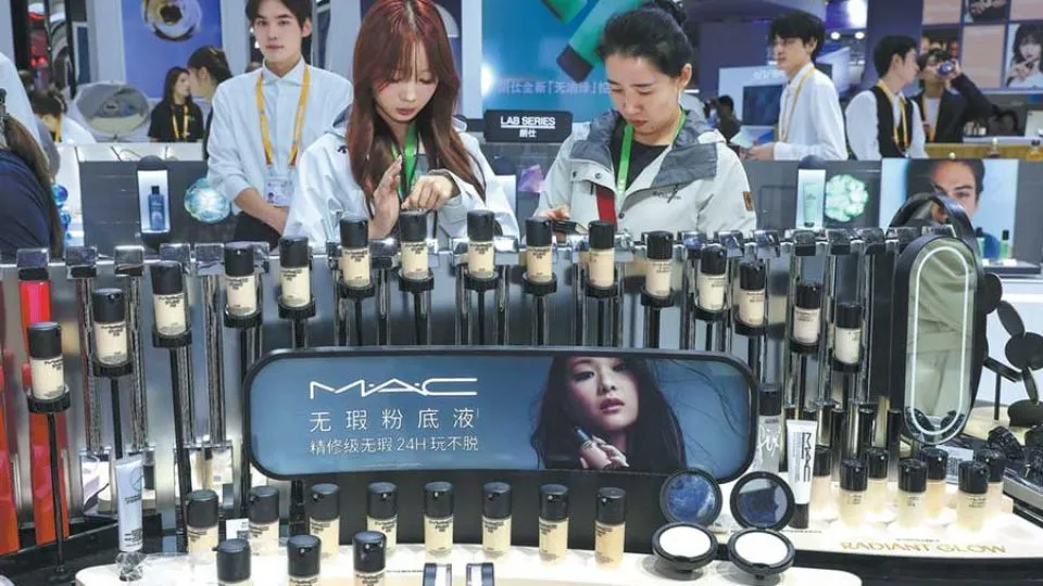 Foreign beauty brands retain stronghold in China