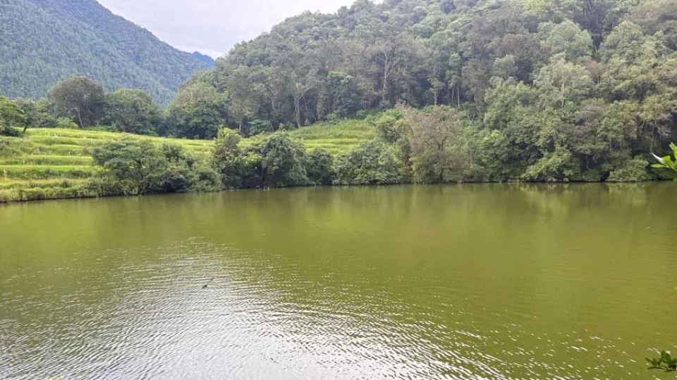 The mermaid, the white horse and Bhutan’s Athang Tsho lake