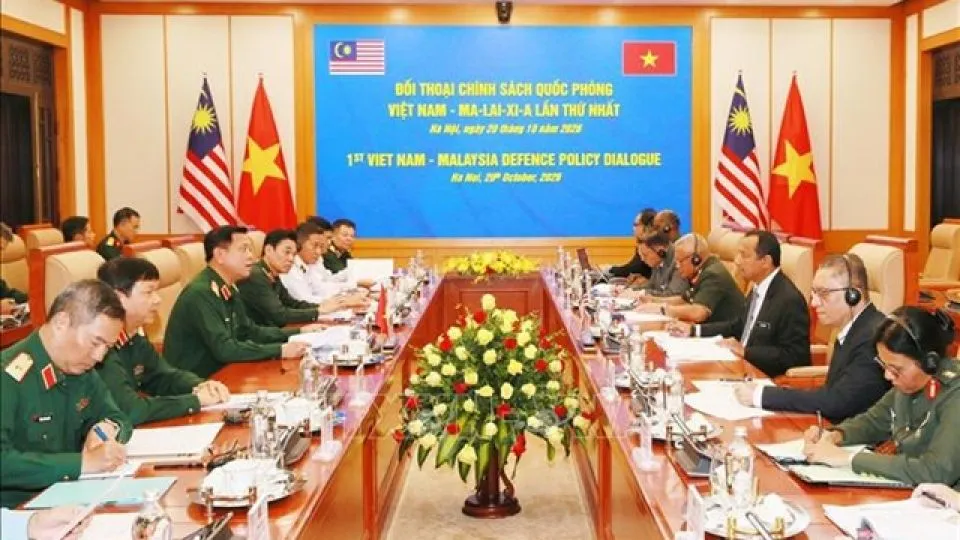 Vietnam, Malaysia hold first defence policy dialogue