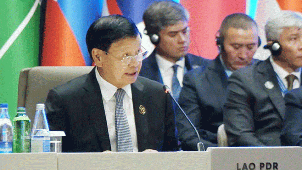 Laos joins CICA as full member, pledges support for regional solidarity