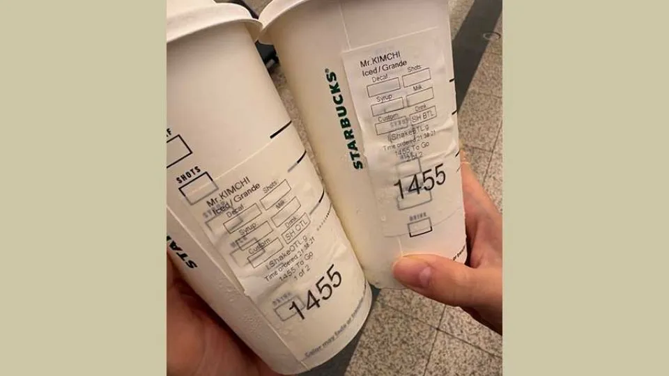 Starbucks Hong Kong staff labels South Korean customer ‘Kim’ as ‘Kimchi’