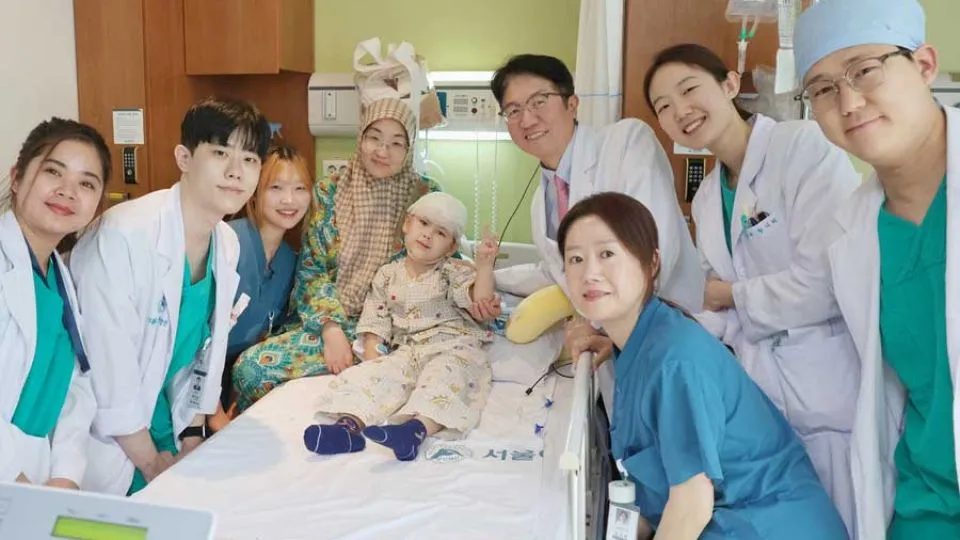 6-year-old Kyrgyz boy mauled by dogs returns home after surgery in South Korea