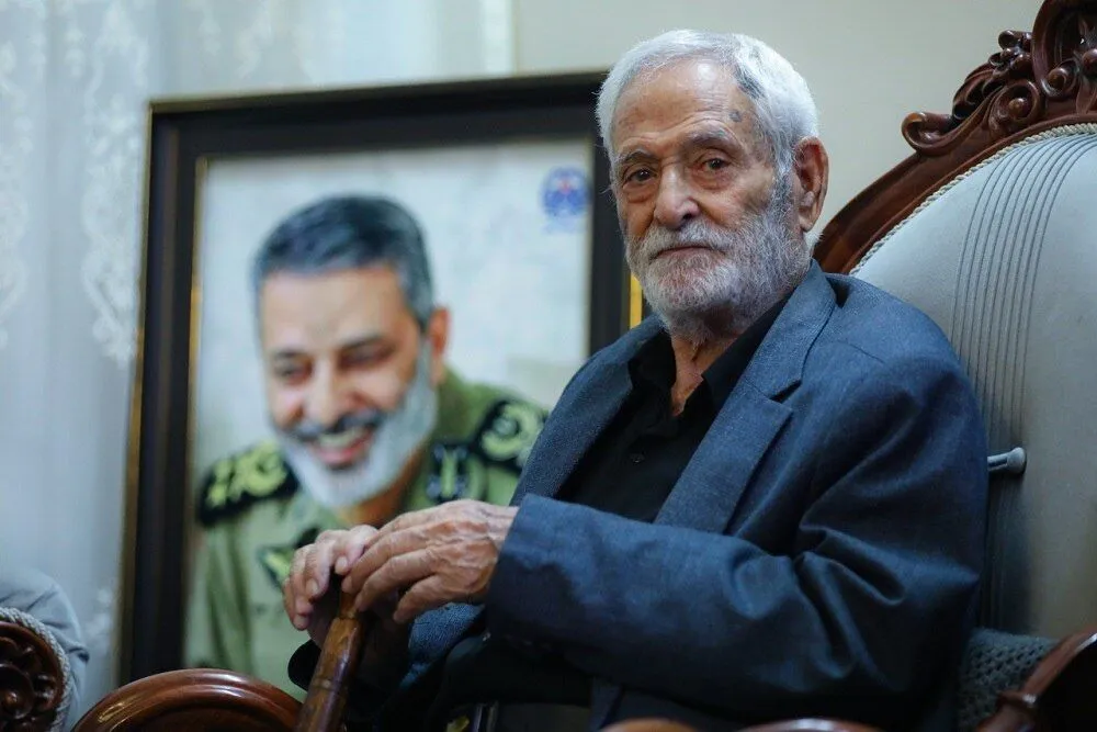 پدر سپهبد شهید موسوی پس از یک دوره بیماری درگذشت