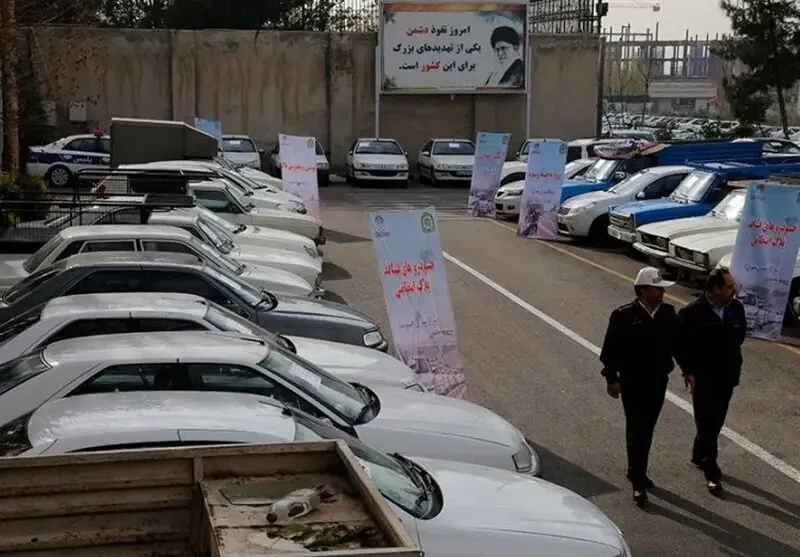 فراخوان پلیس راهور تهران برای ترخیص خودروهای توقیفی و موتورسیکلت‌ها