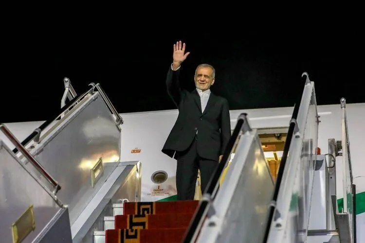 پزشکیان تهران را به مقصد مسکو ترک کرد؛ رایزنی با پوتین و مقامات گازی جهان