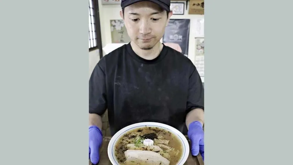 Dysphagia-friendly ramen developed by Japanese researchers, restaurant owner