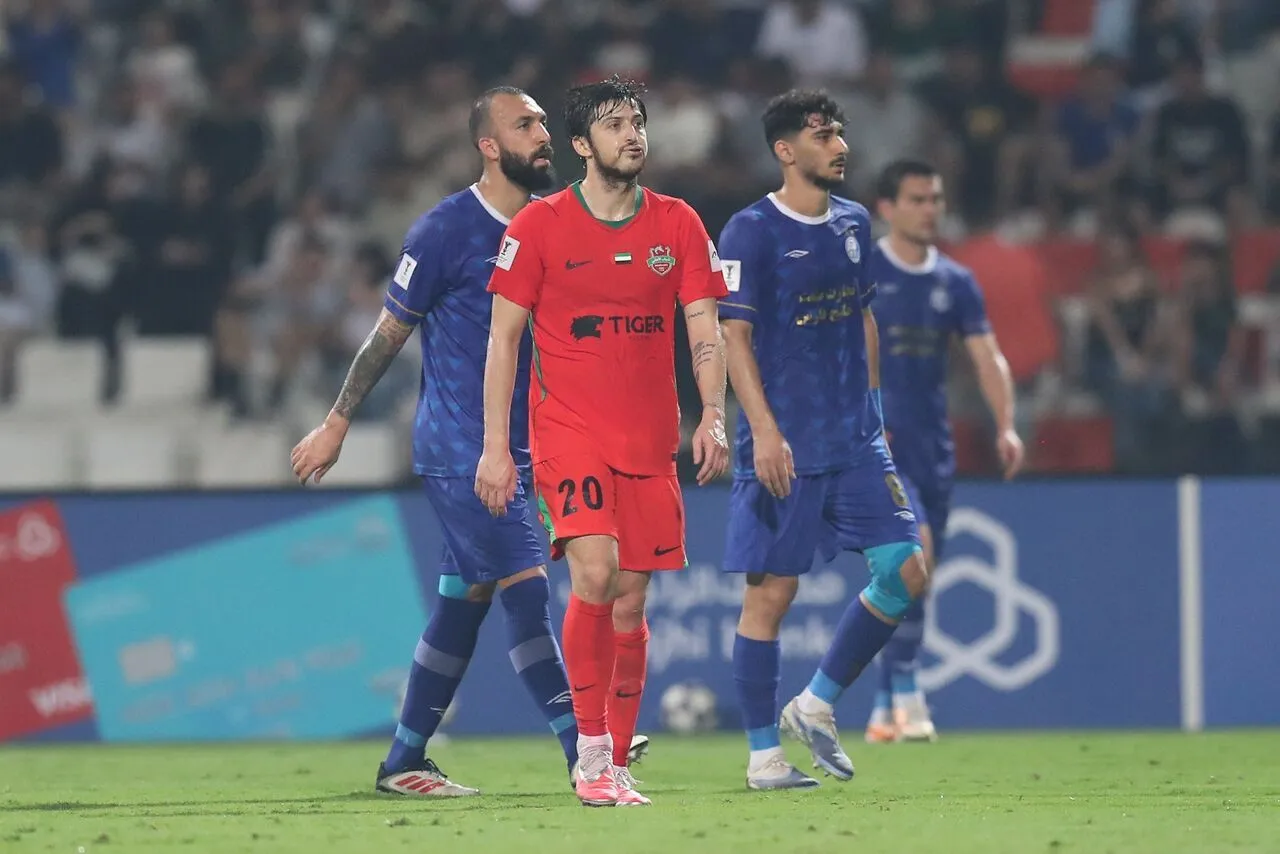 سردار آزمون بهترین بازیکن دیدار استقلال و شباب الاهلی شد