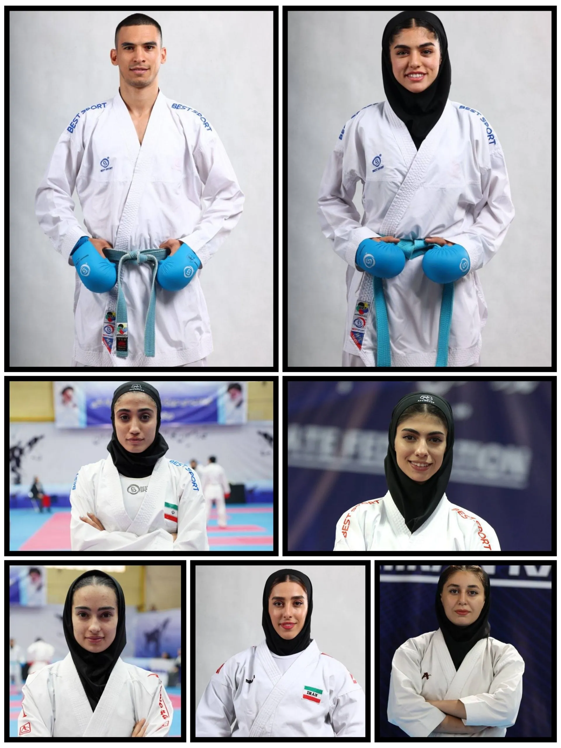 کاراته جایزه بزرگ روسیه؛ دو فینالیست و 5 شانس برنز ایران در روز نخست